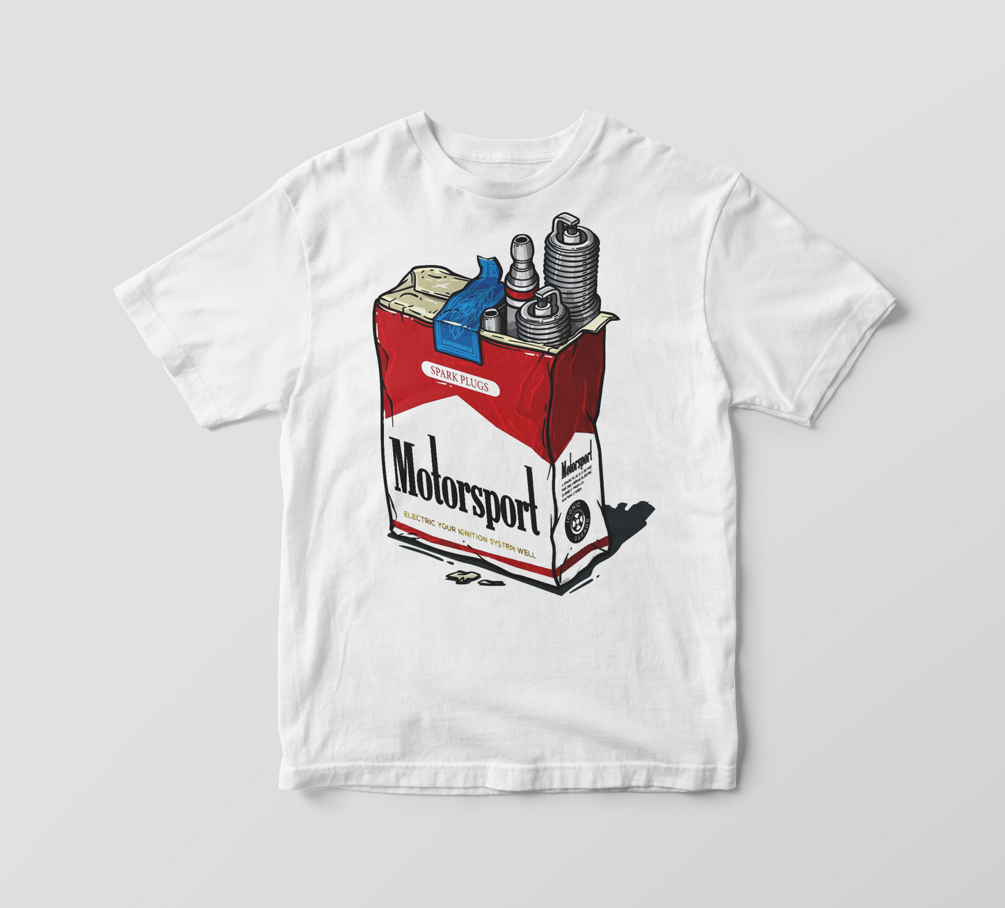 Motorsport Spark Plug Tee