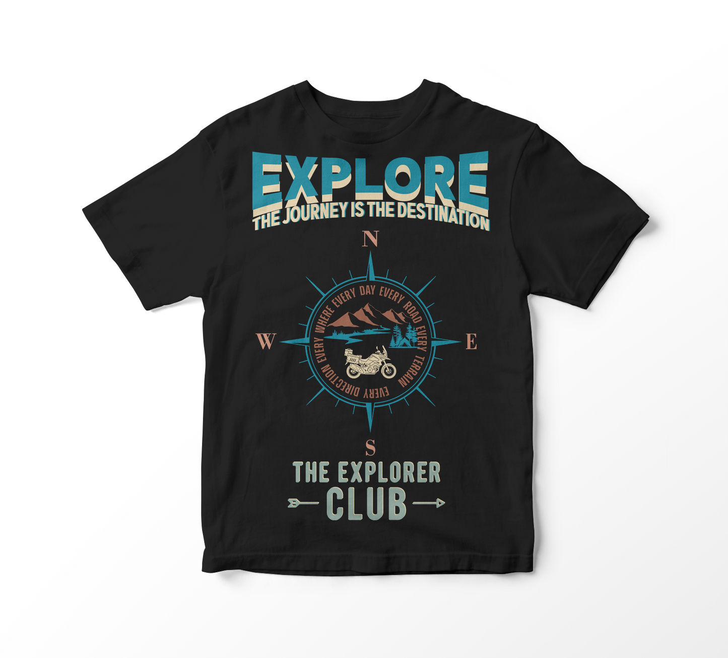 Bold Explorer Graphic Tee - For the Wanderer in You
